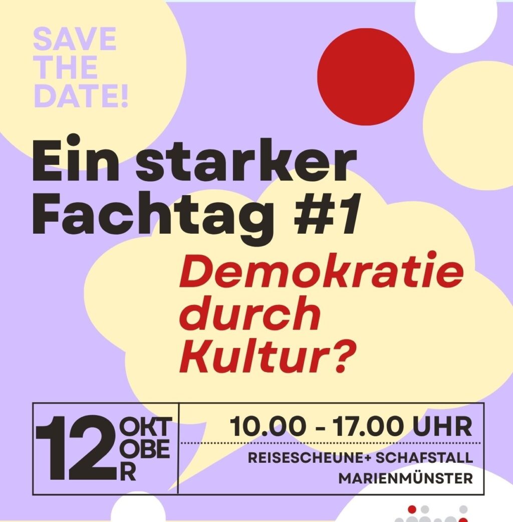 Ein starker Fachtag #1 – Demokratie durch Kultur